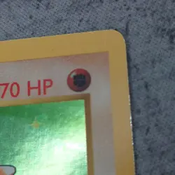 1999 Pokemon TCG Hitmonchan Base Set Shadowless Holo Rare 7/102 Ungraded - Image 4