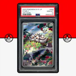 Pokemon PSA 10 Starly AR 090/078 sv1s Scarlet ex Japanese - Image 1