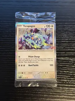 Terapagos Sprigatito - GameStop Pokemon Horizons Promo Stamped - SEALED - Image 1