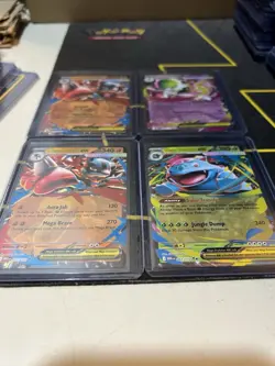 Pokemon TCG Mega Lucario/Venasaur/Gardevoir EX Mega Evolutions Lot(4) - Image 2