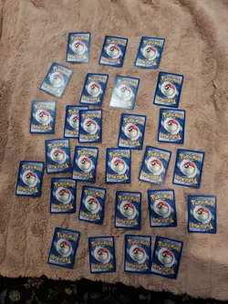 Vintage Pokemon Trainer Card Circa 1999 Lots - Image 2