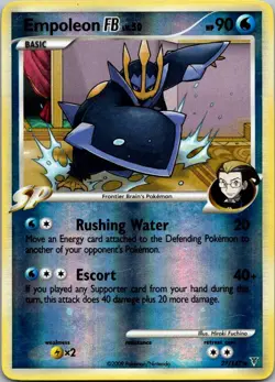 Pokemon Supreme Victors Empoleon FB Rare Reverse Holo 27/147 - Image 1
