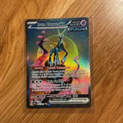Iron Crown Ex 206/162 Pokemon Temporal Forces Special Illustration Rare NM - Image 1