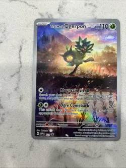 Pokemon TCG Twilight Masquerade ETB Teal Mask Ogerpon Black Star Promo SVP123 x2 - Image 2