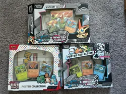 Pokemon TCG Collections Bundle - 151 Poster, BB/WF Poster, Victini - NO PACKS - Image 2