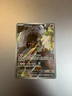 Torkoal 172/167 Sv06: Twilight Masquerade Illustration Rare Full Art Pokemon TCG - Image 1