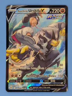 Rapid Strike Urshifu V TG20/TG30 Pokemon TCG Ultra Rare SWSH09: Brilliant Stars - Image 1