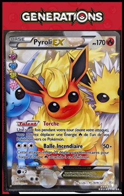 Carte Pokemon Pyroli EX RC 28/RC32 XY Generations FR - Image 1