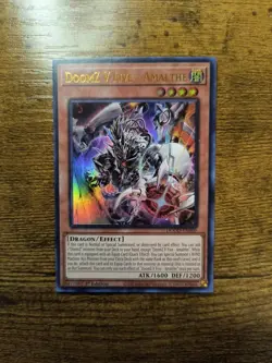 DoomZ V Five - Amalthe 1st Edition Ultra Rare DOOD-EN009 Yu-Gi-Oh! - Image 1