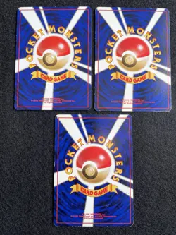 Set of 19 Dark Flareon Vaporeon Jolteon Team Rocket 1997 Japanese Pokemon Card - Image 4