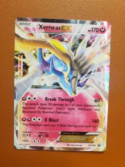 Xerneas EX - (Shiny) XY149 and Yveltal EX -(Shiny) XY150 Pokemon Cards Promo NM - Image 2