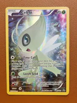 Celebi - XY111 Black Star Promo Full Art Pokemon - NM/LP Holo Card Rare - Image 1