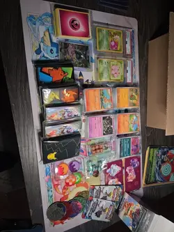 Pokemon Card Lot IR Ex Vintage Accessories Card Sleeves PSA Graded Vintage Bulk - Image 3