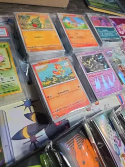 Pokemon Card Lot IR Ex Vintage Accessories Card Sleeves PSA Graded Vintage Bulk - Image 5