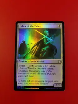 1x Usher of the Fallen | FOIL | Kaldheim | MTG Magic Cards - Image 3