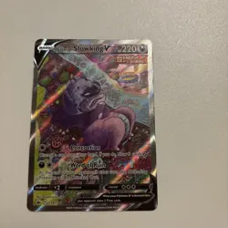 Galarian Slowking V Chilling Reign Card 179/198 Near Mint Alt Alternative Art - Image 1