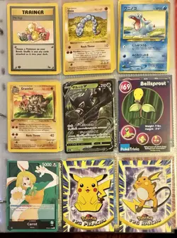Vintage Pokemon Card Collection - No Binder Lot 5 Pages - Holo - Modern LP/NM - Image 5