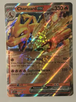 Charizard ex 161 Sv: Scarlet & Violet Promo Cards Holo - Image 1