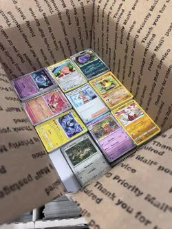 🔥 17lbs 4200+ UNSEARCHED Pokemon Bulk Lot! Some Holos & Vintage Cards LP/NM ✨ - Image 4