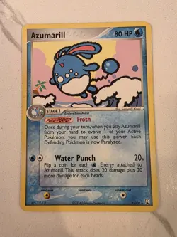 Azumarill 1/109 - EX Team Rocket Returns - Non-Holo Rare - NM! - Pokemon Card - Image 1