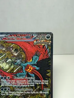 Pokemon TCG Prismatic Evolutions Roaring Moon EX Card 162/131 - Image 2