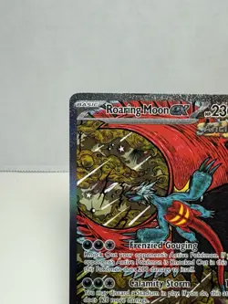 Pokemon TCG Prismatic Evolutions Roaring Moon EX Card 162/131 - Image 3