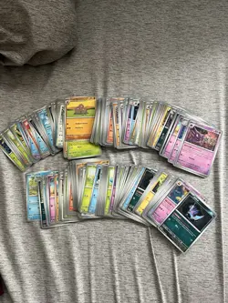 Pokemon TCG 151 Bulk Lot Of Uncommon/Common Cards! 220+ NEAR MINT FOR MASTER SET - Image 1