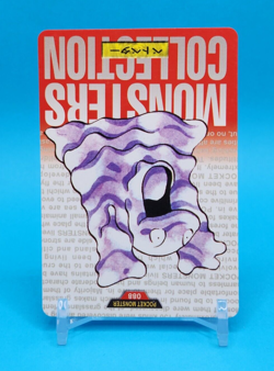Pokemon Card Japanese - Grimer No. 088 - Bandai Carddass - Red - Image 2