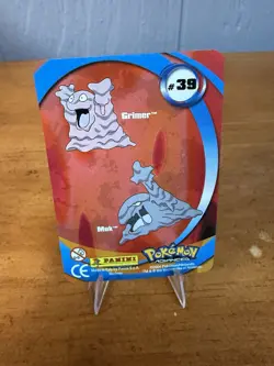 2004 POKEMON ADVANCED GRIMER / MUK ACTION CARDS LENTICULAR • Near Mint - Image 3