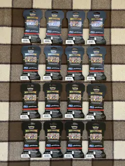 Pokemon Card Mega Evolution Sleeved Booster Packs 16 TCG Bundle Half Booster Box - Image 2
