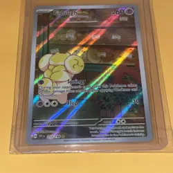 FIDOUGH 2023 POKEMON SCARLET & VIOLET ILLUSTRATION RARE 213/198 Near Mint + Card - Image 1