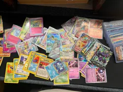 Huge Box Pokemon Card Collection Lot Wotc Vintage Full Arts Tcg 200+ Holos - Image 5