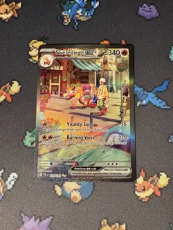 Pokemon Cards Skeledirge ex 258/193 Illustration Rare Paldea Evolved - (NM) - Image 1