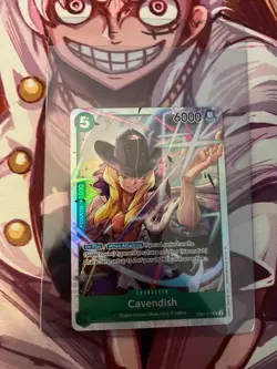 EB01-012 Cavendish Foil One Piece Character Card SR The Best Volume 2 - Image 1