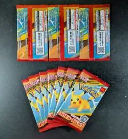 2025 Pokemon MEGA Happy Set 2025 Promo Card Pack Japanese Lots Of 10 (A) - Image 2