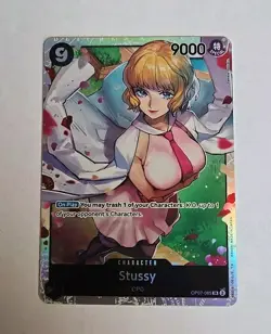 One Piece Card Game Stussy OP07-085 SR 500 Years in the Future English - Image 1