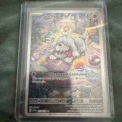 Pokemon TCG Greavard Illustration Rare Card 214/198 Scarlet & Violet Base Set - Image 1