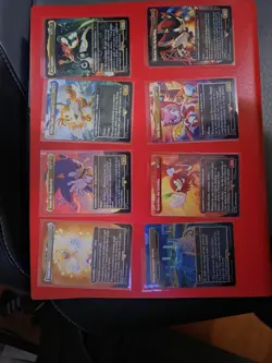 MTG: Magic the Gathering Secret Lair x Sonic Hedgehog: Friends and Foes Full Set - Image 1
