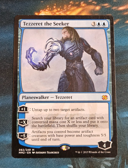 Tezzeret the Seeker, Modern Masters 2015, Magic, MTG - Image 1