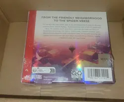 Magic: The Gathering Marvel’s Spider-Man Collector Booster Box 12 Packs In Hand - Image 2