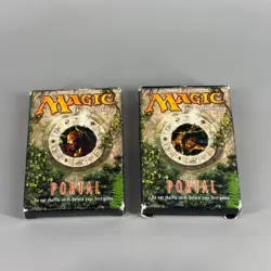 Magic: The Gathering MTG Portal 2 Player Starter Box Set / Decks A & B Only 1997 - Image 1