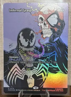 Infernal Grasp M0018 Foil Magic The Gathering Spider-man - Image 1