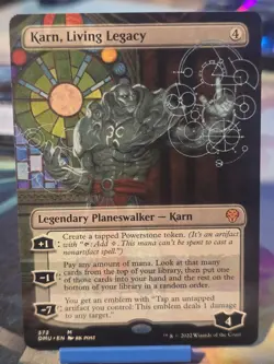 Karn, Living Legacy (Borderless) Dominaria United Regular - Image 1