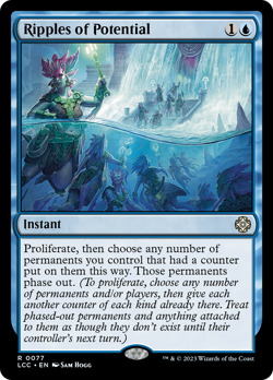 Ripples of Potential #77 | NM | The Lost Caverns of Ixalan Commander Magic MTG - Image 1