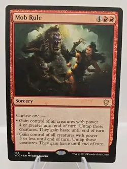 Mob Rule MTG Commander: Innistrad: Crimson Vow Regular - Image 1