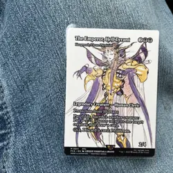 The Emperor, Hell Tyrant #0011 (Borderless) MTG Final Fantasy English - NM non - Image 1