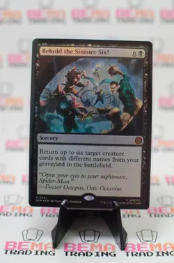Behold the Sinister Six! Marvel's Spider-Man Foil - Image 1