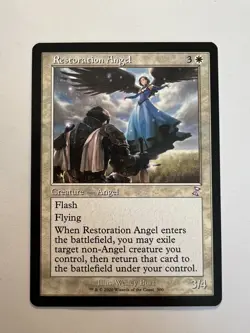 Restoration Angel - MTG Time Spiral Remastered - NM Creature Angel - Image 1
