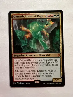 Omnath, Locus of Rage - MTG Battle for Zendikar - LP - Image 1