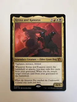 Kroxa and Kunoros - MTG March of the Machine - NM - Image 1